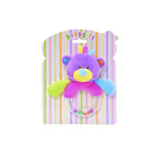 Погремушка мягкая Bambi C20561 Животные (Медведь)