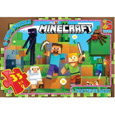 Пазли ТМ "G-Toys" із серії "Minecraft" (Майнкрафт), 35 ел. , GP-MC796 Пазли ТМ "G-Toys" із серії "Minecraft" (Майнкрафт), 35 ел. , GP-MC796