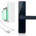 Умный дверной замок с биометрией на батарейках и USB, Bluetooth, TUYA / Электронный замок с паролем Умный дверной замок с биометрией на батарейках и USB, Bluetooth, TUYA / Электронный замок с паролем