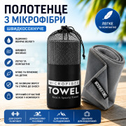 Быстросохнущее полотенце из микрофибры / Полотенце для спорта, походов и путешествий 26X-24