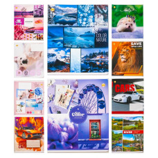 Зошит 36 арк.лінія Тверда Мікс 36ЛВ1, 20 шт в упак, TE22411