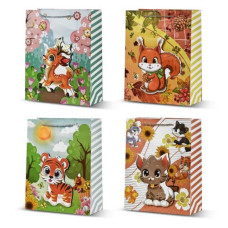 Пакет подарунковий "Animals 3D", R97044-S Пакет подарунковий "Animals 3D", R97044-S