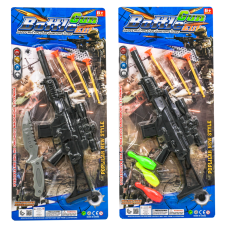 Автомат 37см, ніж, кулі-присоски 3шт, кеглі 3шт, 0110-0110-1 Автомат 37см, ніж, кулі-присоски 3шт, кеглі 3шт, 0110-0110-1