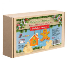 Набор для росписи акриловыми красками "Новогодние игрушки. Пряники"