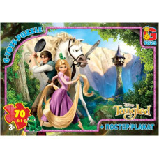 Пазлы "Рапунцель", 70 эл