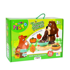 Набір для творчості "Містер тісто. Teddyʼs Picnic ", українською мовою