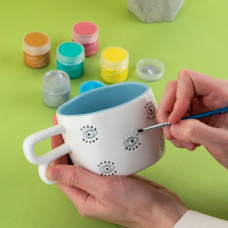 Краски акриловые, 6 металлических цветов, 20 мл, Kite Creati