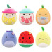 Мягкая игрушка-сюрприз Squishmallows – Веселые фруктики (13 cм)