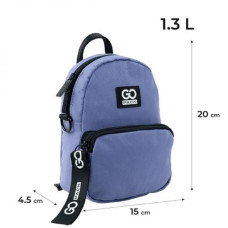 Мини рюкзак-сумка "GoPack EducationTeens" Синий