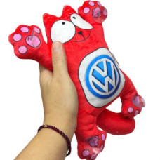 Котик Саймон на присосках 24 см ОДЕССА (КРАСНЫЙ) Котик Саймон на присосках 24 см ОДЕССА (КРАСНЫЙ)