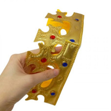 Корона принца мягкая, золотая Корона принца мягкая, золотая