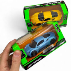 Машинка металлическая "АВТОПРОМ Maserati MC20" (ЖЕЛТЫЙ)