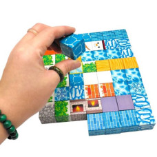 Магнитный конструктор "Small World", 54 дет Магнитный конструктор "Small World", 54 дет