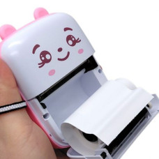 Портативний принтер із термодруком Bluetooth Hand Mini Printer (РОЖЕВИЙ)