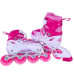 Роликові ковзани розмір L (38-41) колеса PVC (РОЖЕВІ)