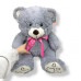 Мягкая игрушка Мишка Макс 45 см. (СЕРЫЙ)