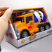 Машина на батарейках "Стройтехника" (свет, звук, короб. 20*13*10см)