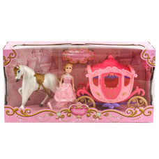 Ігровий набір "Карета", рожевий колір, 2202A-C