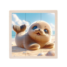 Детский деревянный пазл-вкладыш Детский деревянный пазл-вкладыш