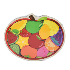 Детский деревяный пазл-вкладыш Детский деревяный пазл-вкладыш