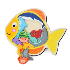 Детский деревяный пазл-вкладыш Детский деревяный пазл-вкладыш