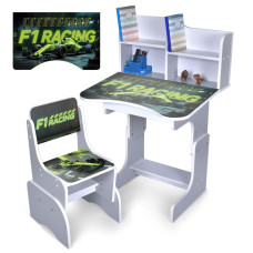 Детская Парта N 2071-30-5 высота 3 положения, со стульчиком