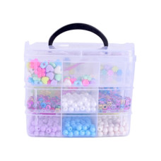 Набор бисера для творчества 330-148/149 трехэтажный бокс, микс