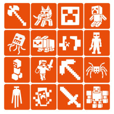 Набор трафаретов для био-тату 