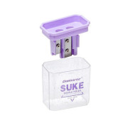 Двойная точилка для карандашей с контейнером DMS-096(Violet)