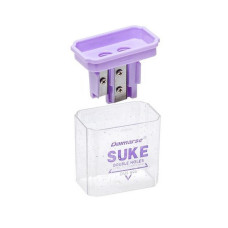 Двойная точилка для карандашей с контейнером DMS-096(Violet)