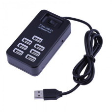 Хаб концентратор Digital USB 2.0 hub на 7 портов P-1602 Чёрный Хаб концентратор Digital USB 2.0 hub на 7 портов P-1602 Чёрный