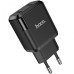 Зарядное устройство 220В 2 USB с кабелем USB - Micro USB Hoco N7 Speedy Чёрный