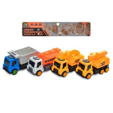 Набір машинок "Будівельна техніка", 989-15 Набір машинок "Будівельна техніка", 989-15
