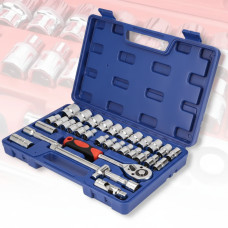 Набор инструментов на 32 предмета в кейсе для дома и авто Набор инструментов на 32 предмета в кейсе для дома и авто