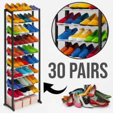 УЦЕНКА! Полка для обуви на 30 пар Amazing Shoe Rack (Плохая упаковка 2726) УЦЕНКА! Полка для обуви на 30 пар Amazing Shoe Rack (Плохая упаковка 2726)