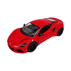 Инерционная машинка Lotus Emira Kinsmart KT5441W металлическая, 13 см (Красный)