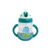 Бутылочка пластиковая с ручкамиз MGZ-0322(Green) 250 мл