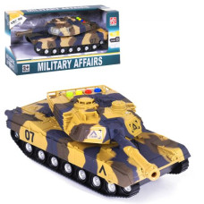 Танк "Military affairs" коричневый