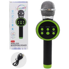 Микрофон беспроводной "Wireless Microphone", зеленый