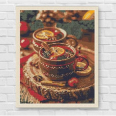 Алмазная мозаика "Глинтвейн" 40х50 см