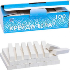 Крейда біла, 100 шт