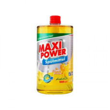 MAXI POWER Средство для мытья посуды Лимон 1л запаска