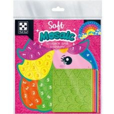 Набор для творчества с плюшевой мозаикой «Единорог и Радуга» укр