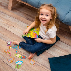 Набор магнитов с доской "Zoo"