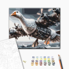 Картина по номерам "Bombogini gusini" 40x50 см.