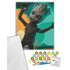 Картина по номерам "Грут танцует" 40х50 см