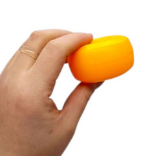 Хокейна клюшка з м`ячиком в сітці (БІЛА)