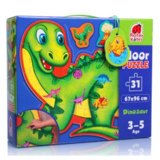 Пазл напольный "Динозавры"
