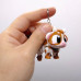 3D Брелоки "CUTE COW / Милая КОРОВКА", Keychain, 3D печать