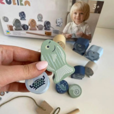 Рибки-силянки 2/Fishes lacing toy 2 Рибки-силянки 2/Fishes lacing toy 2